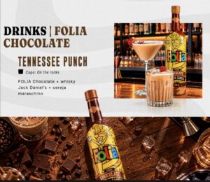 Licor Folia Chocolate Café & Canela